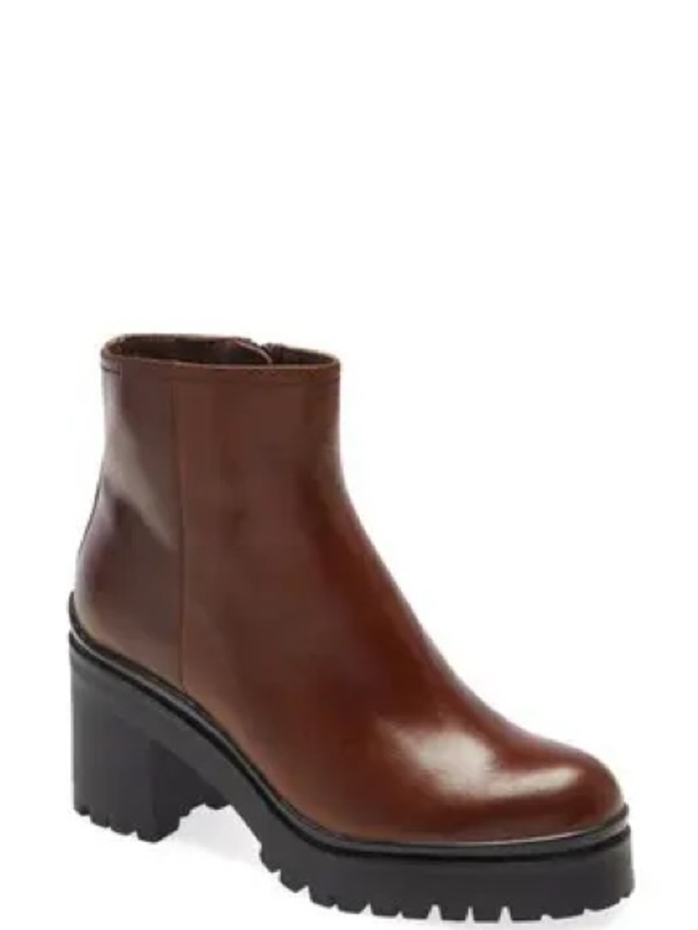 Jeffrey Campbell Tracker-  Chunky Leather Ankle Boot